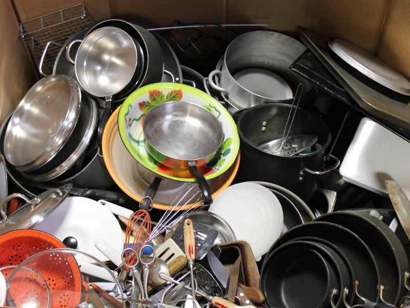 Used Pots And Pans